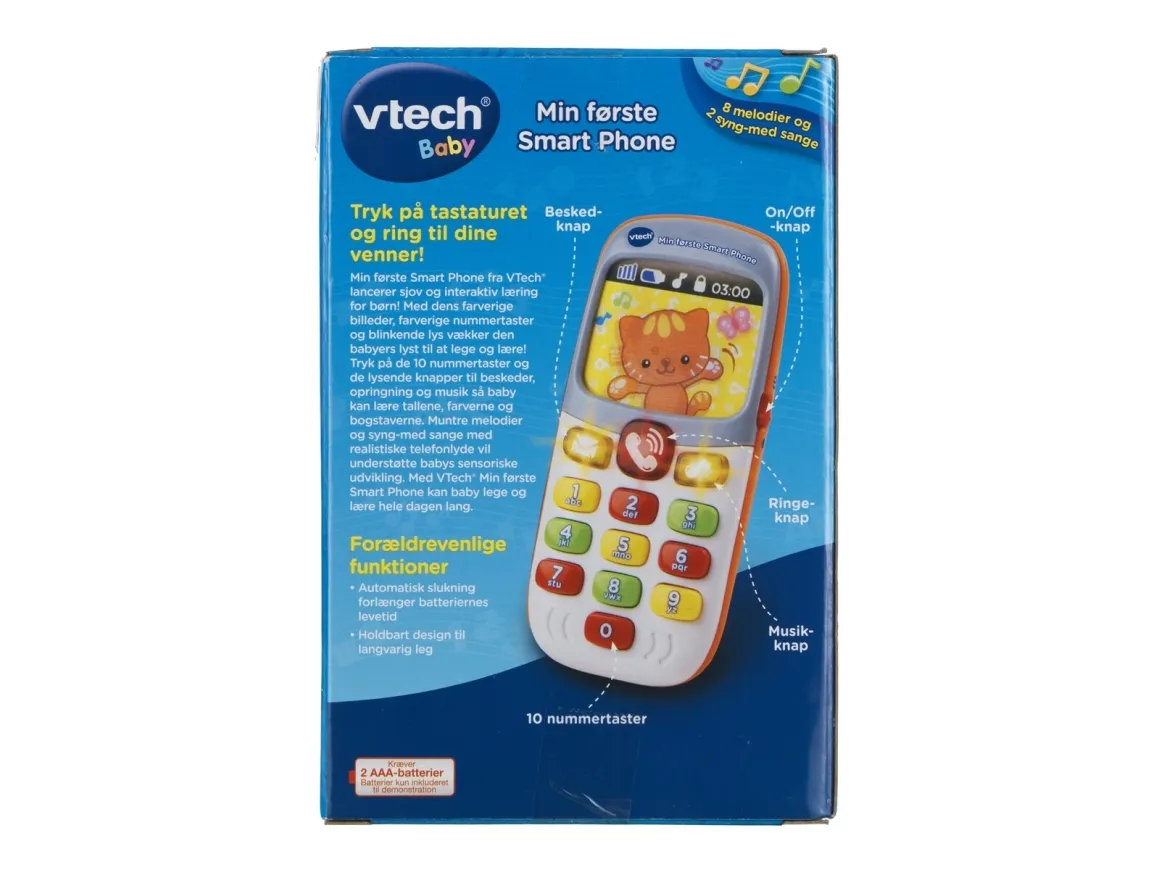 Vtech Baby Min Første Smart Phone (Dansk/Danish)