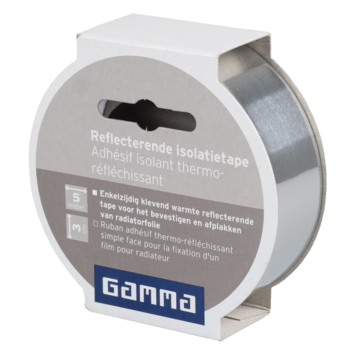GAMMA Aluminium isolatietape 18mm, 5m lang