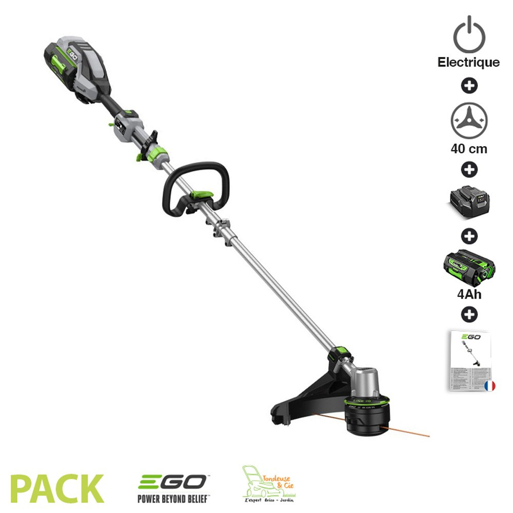 Pack coupe-bordure 40cm st1610e-t technologie line iq avec batterie 4ah chargeur
