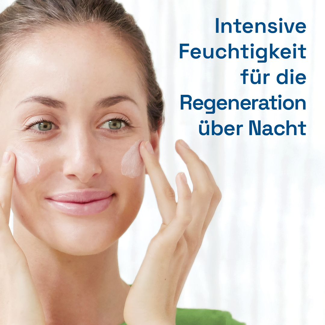CETAPHIL Reichhaltige Nachtcreme Creme mit Hyaluronsäure Topf 48 ml