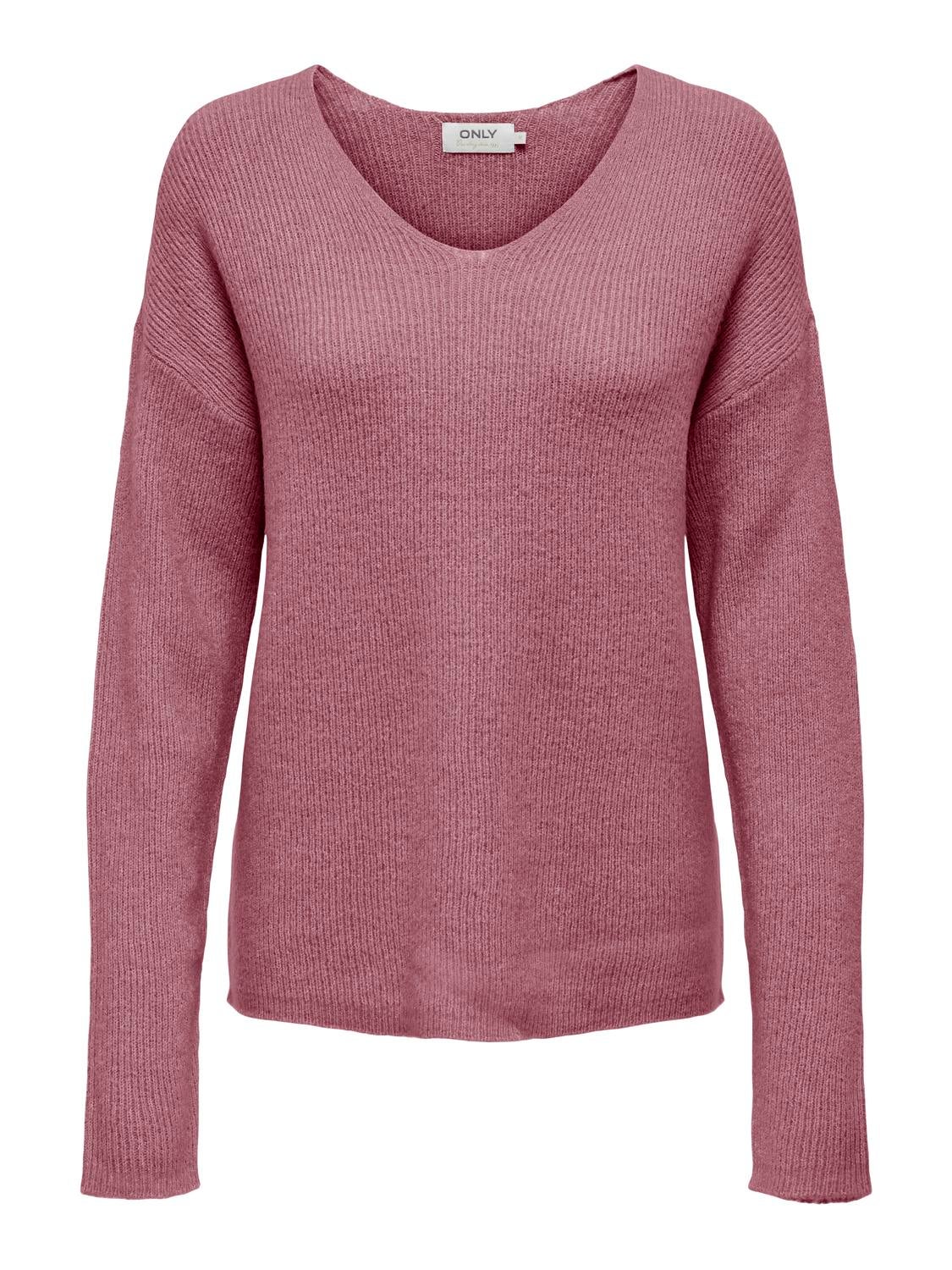 ONLCAMILLA Strickpullover Crushed Berry
