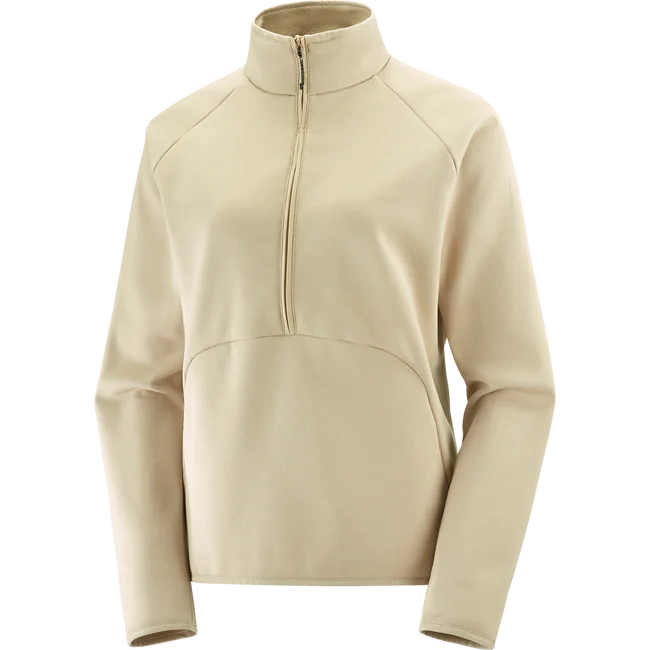 ESSENTIAL WARM  Midlayer-Jacke mit halbem Reißverschluss Damen