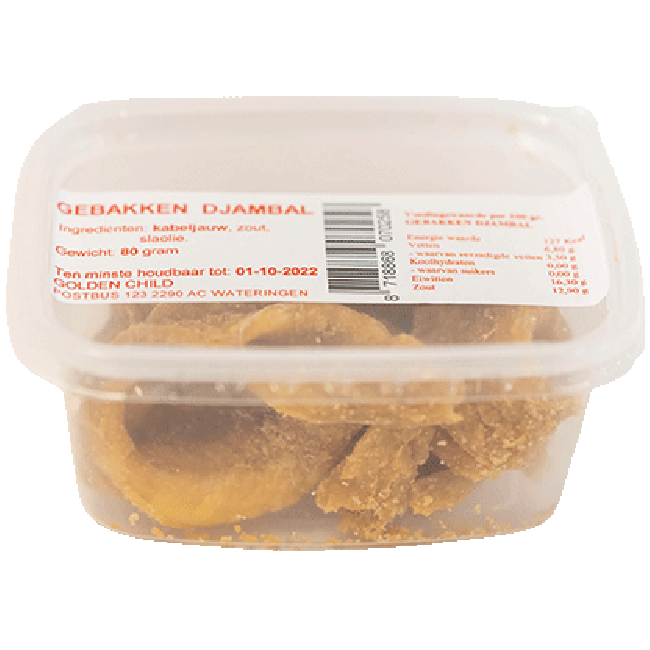 Golden Child Gebakken Djambal 90g
