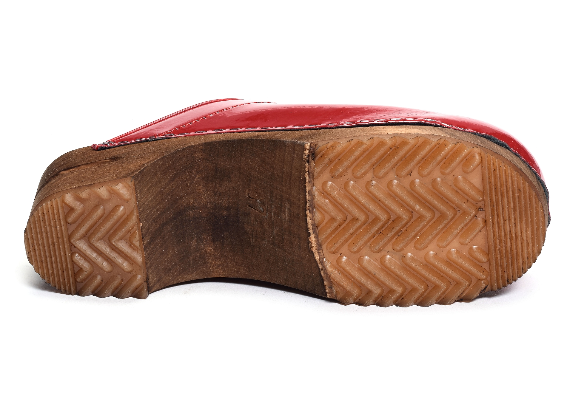 Wood classic verni rouge