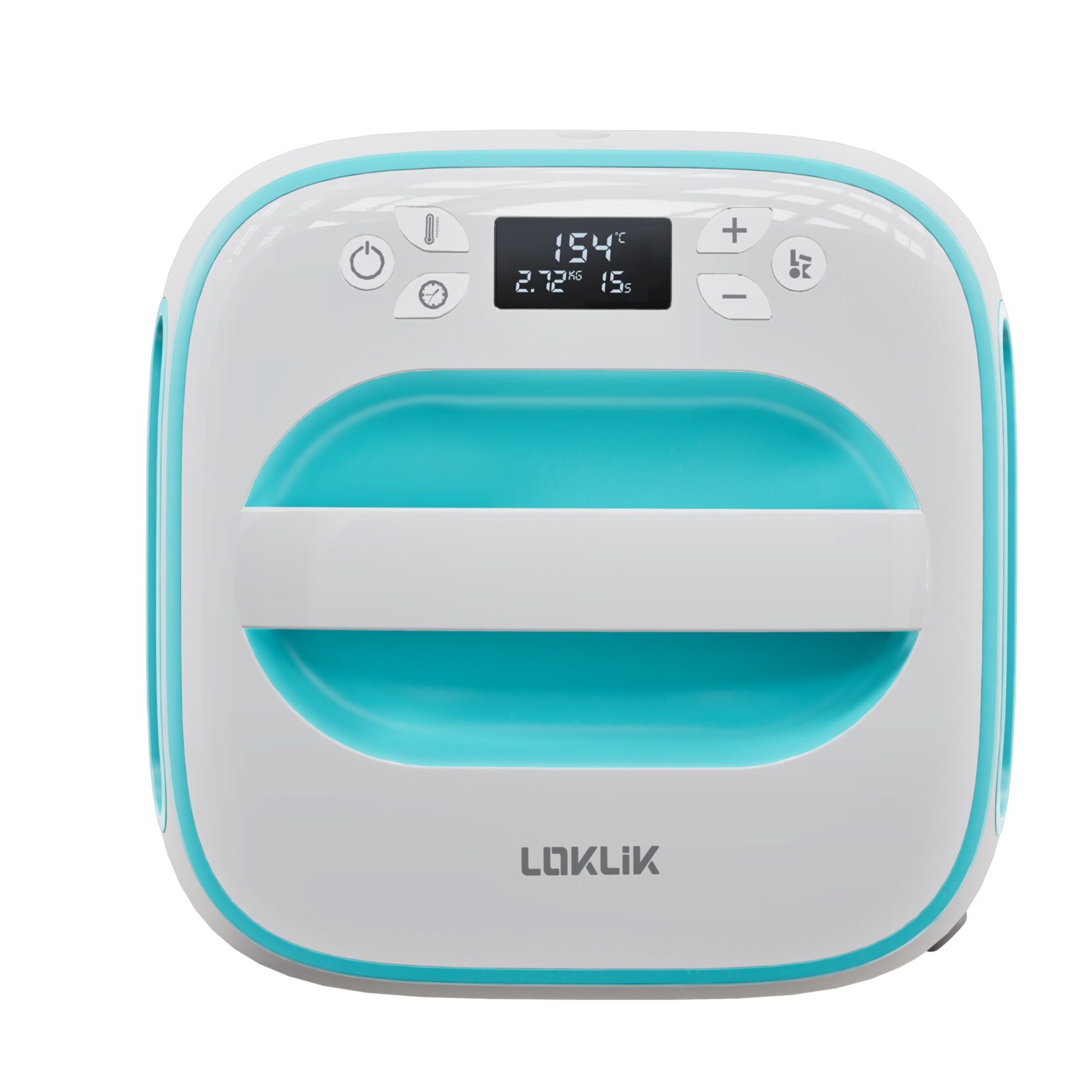 Loklik Easy Heat Press, loglik blue