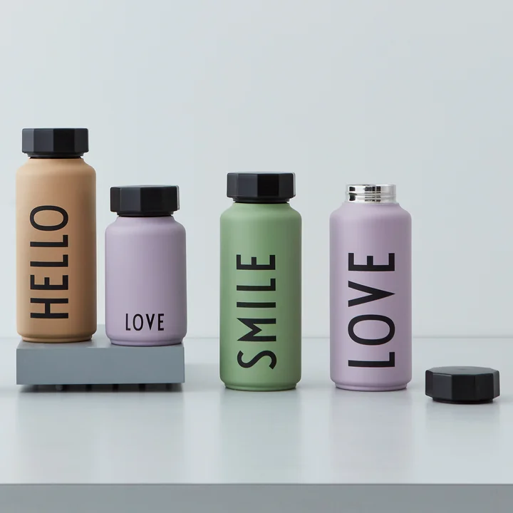 Design Letters - AJ Thermosflasche Hot & Cold 0,5 l, beige (Sonderedition)
