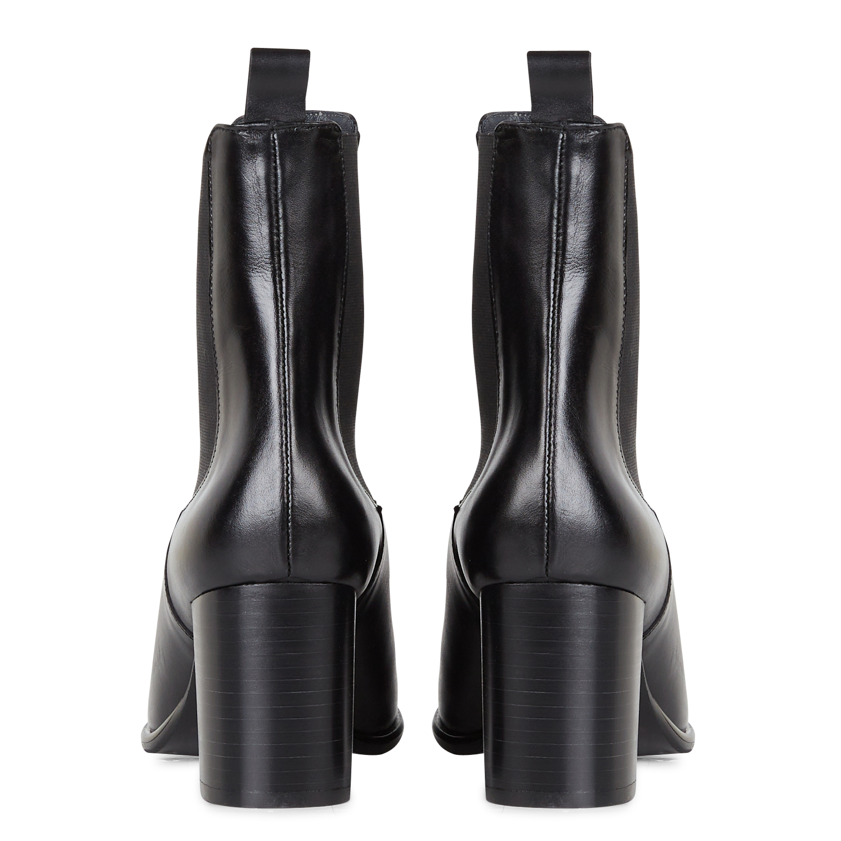 DEVIN - Bottines en cuir | Noir