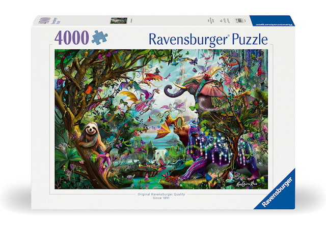 Pussel Tropical Dragons 4000 bitar, Ravensburger