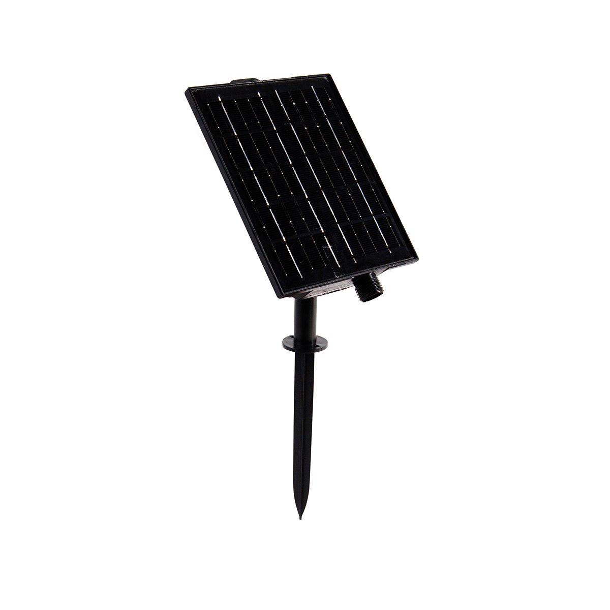 Lichtsnoer bruin 8m incl. LED 10-lichts IP44 solar oplaadbaar - Maro