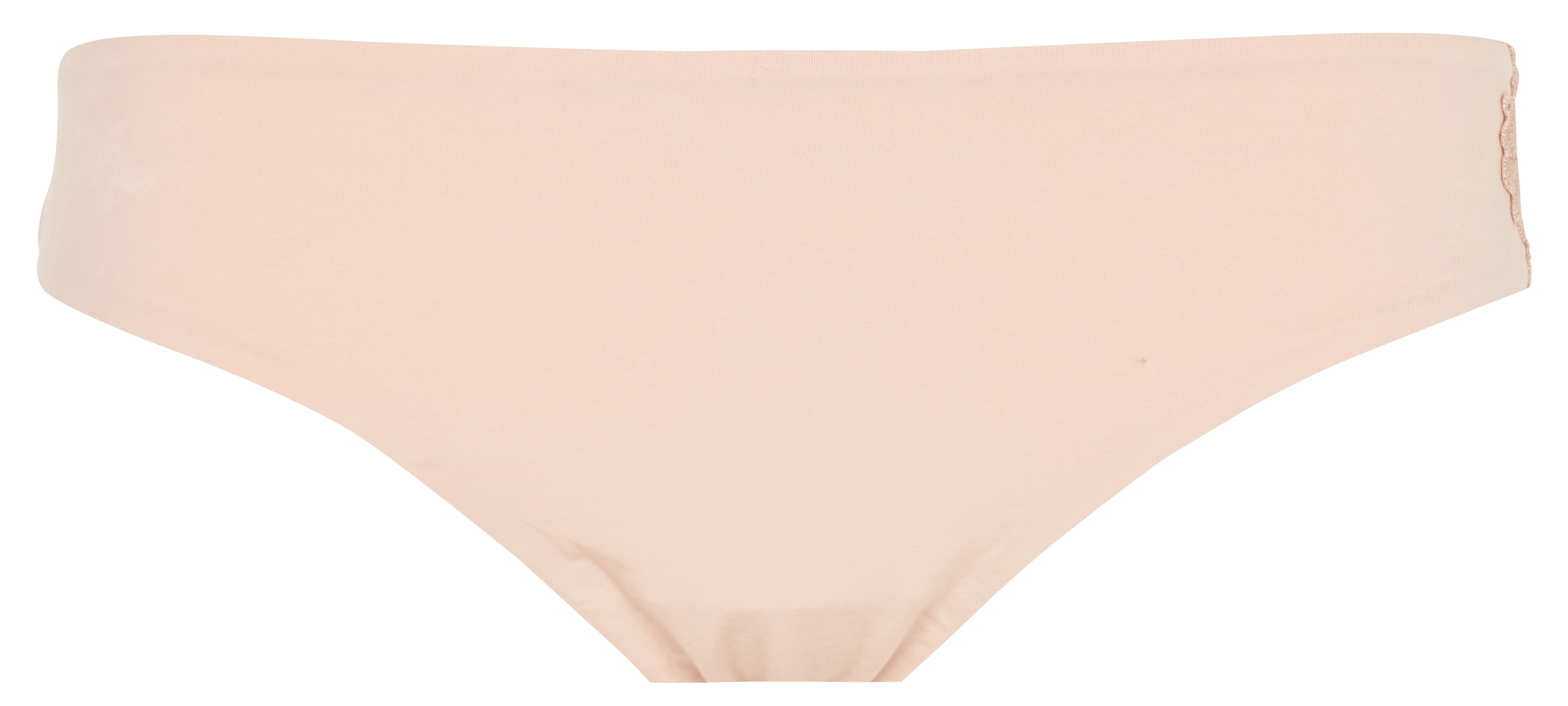 SENSE - Tanga ultra doux brodé| Rose
