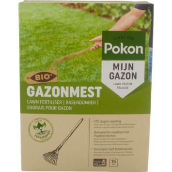Pokon Bio gazonmest 1 kg voor 15 m²
