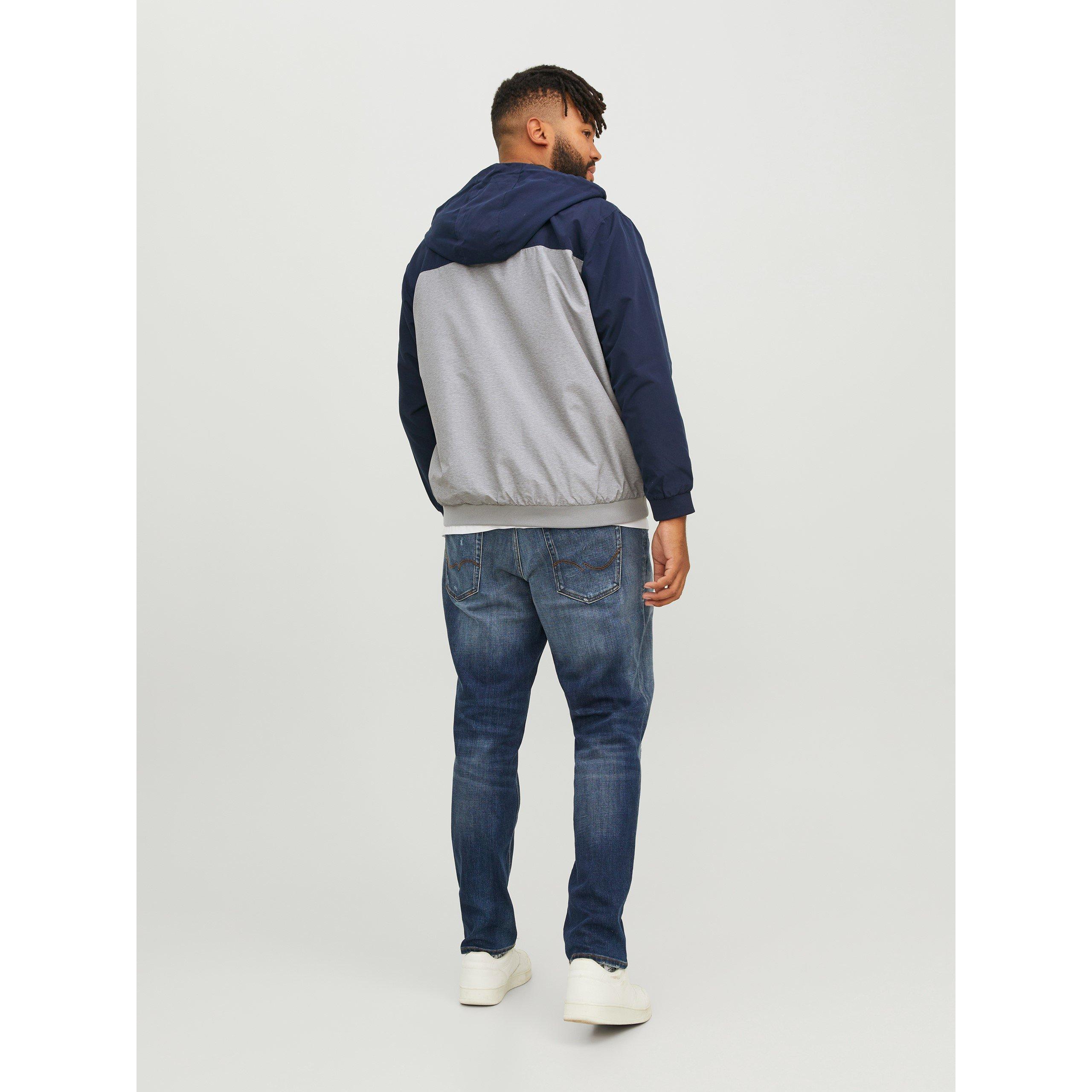 Jack and Jones Jack Hooded Bomber Mens Plus Size