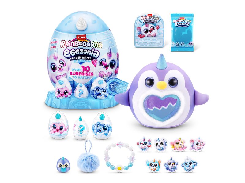 Zuru Figur Rainbocorns Eggzania Frozen Mania assortiert Rainbocorns Eggzania
