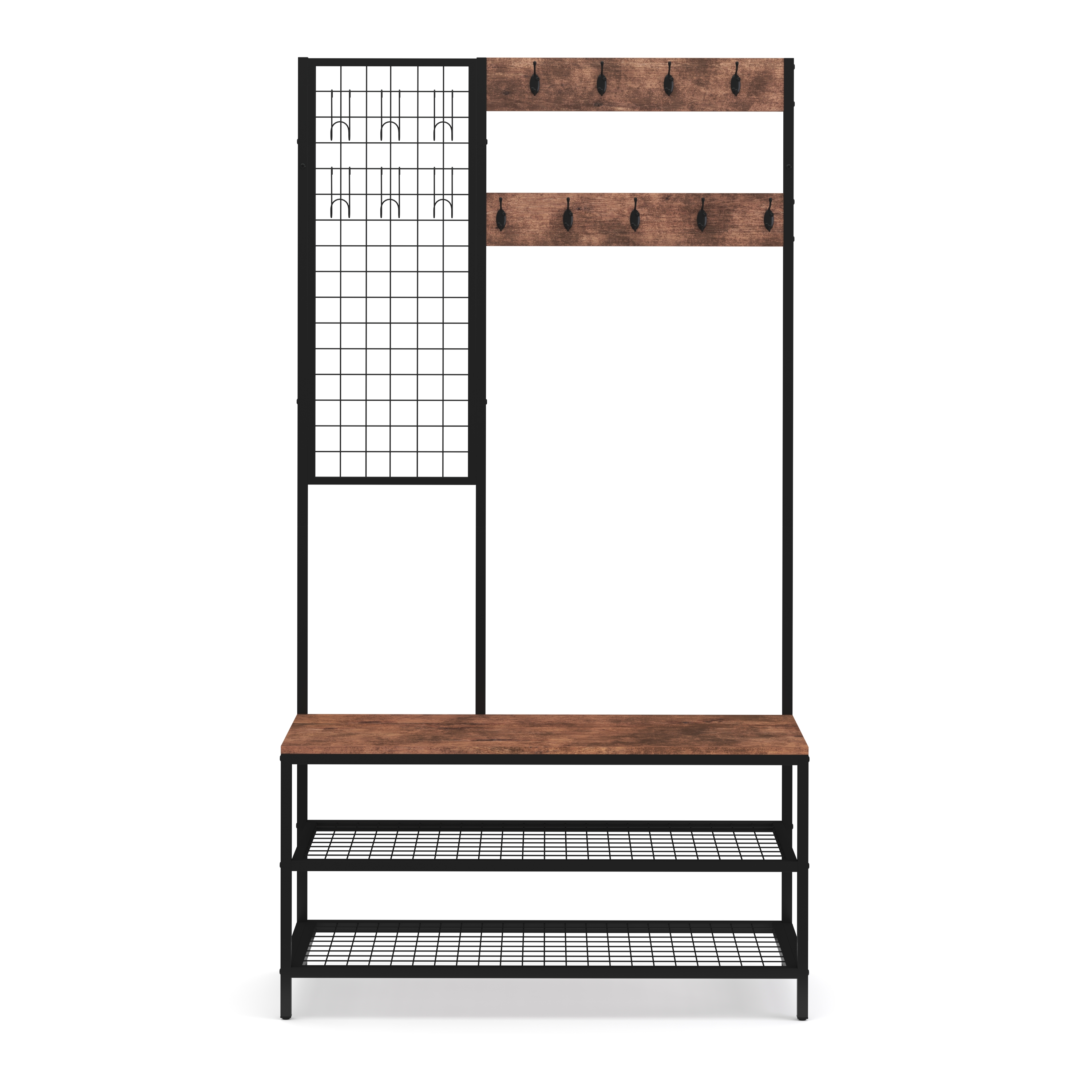 Garderobe Schuhregal Vintage BONITA 100 x 185 cm