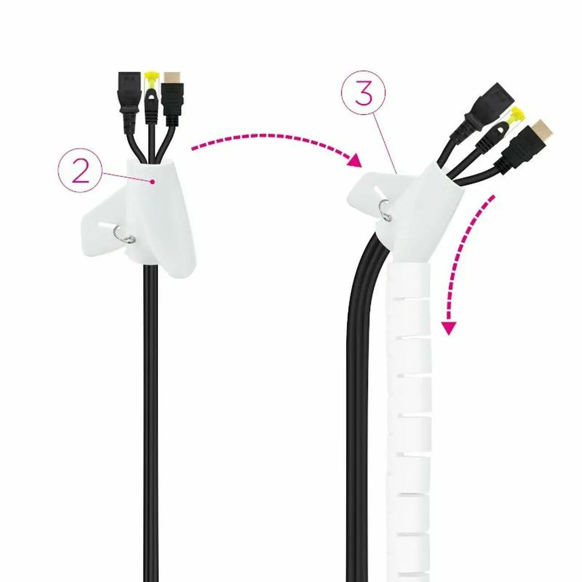 Nanocable 10.36.0001-W Blanc