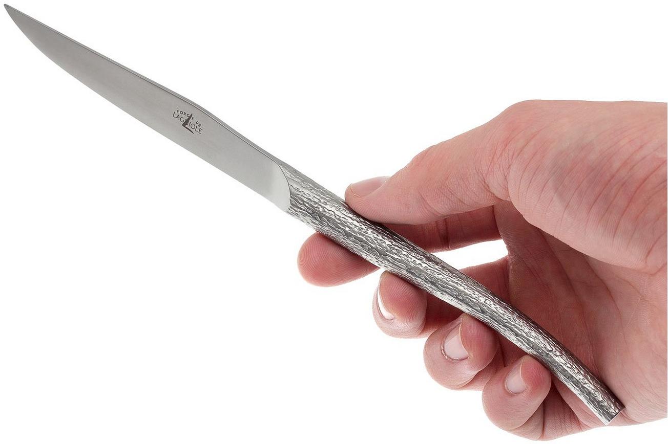 Forge de Laguiole, T6 LOG Philippe Starck steakmesset