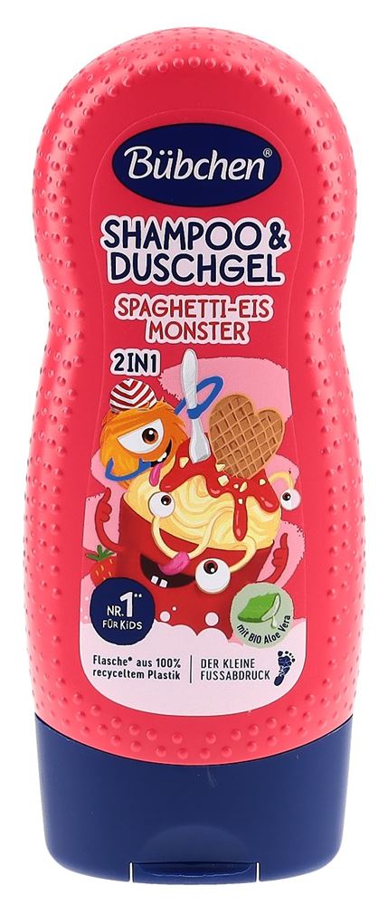 Bübchen Kids 2 in 1<br>230 ml, Flasche, Spaghetti-Eis Monster