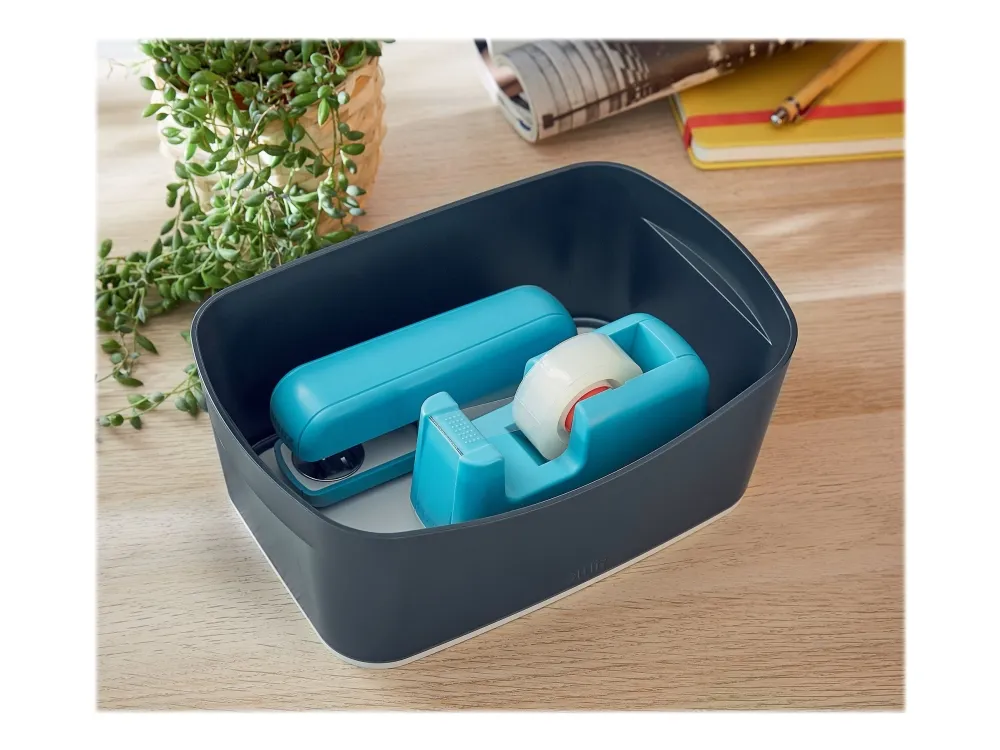 Tapedispenser Leitz Cosy blå inkl. tape