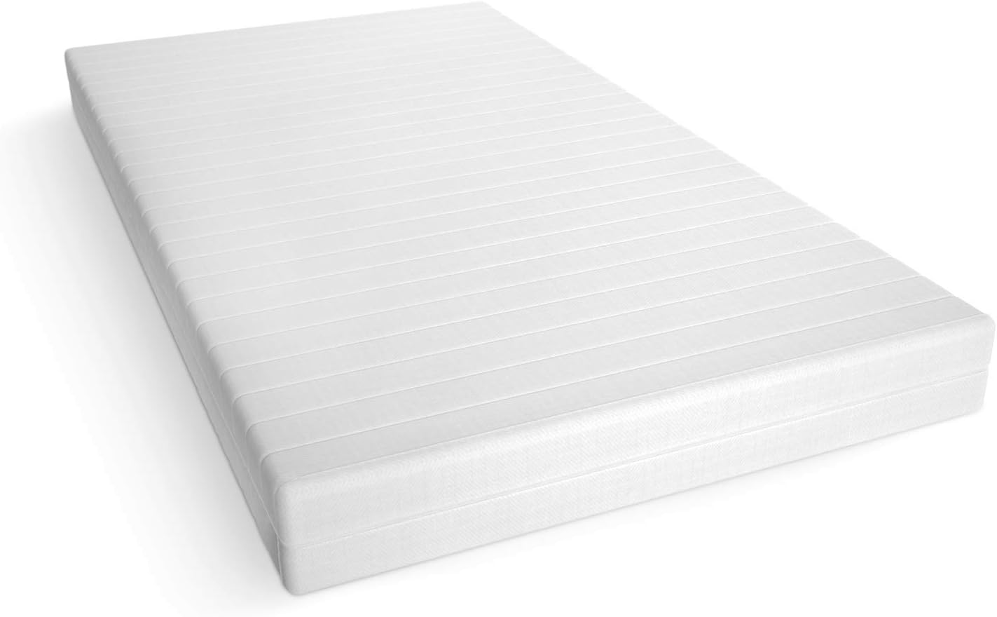 Mister Sandman Matratze 120x200, Kaltschaummatratze mit 7 Zonen, 2in1 Härtegrad H2 H3, Ergonomische Matratze, atmungsaktiv, Kompatibel mit Allen Lattenrosten, Versand als Rollmatratze, Höhe ca. 15cm