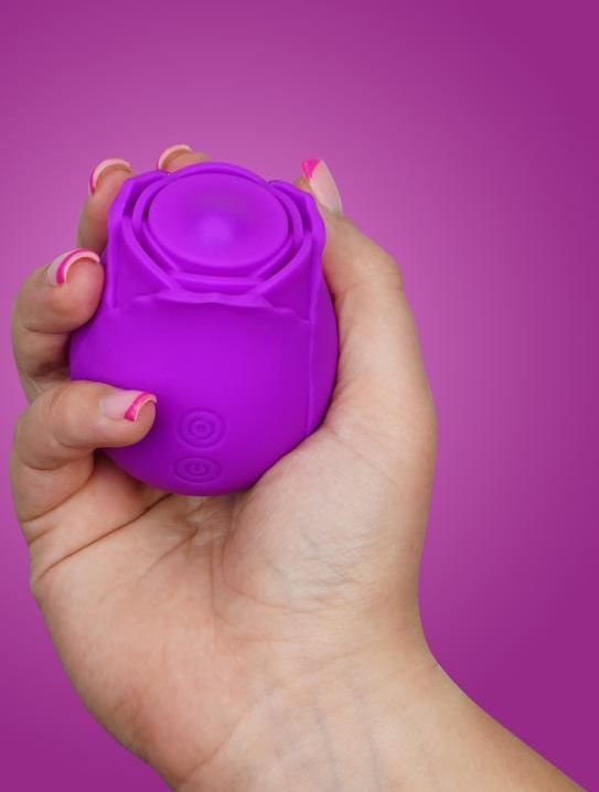 Skins - Rose Buddies - The Rose Twirlz - Vibrator met tapping (klop) functie - Paars