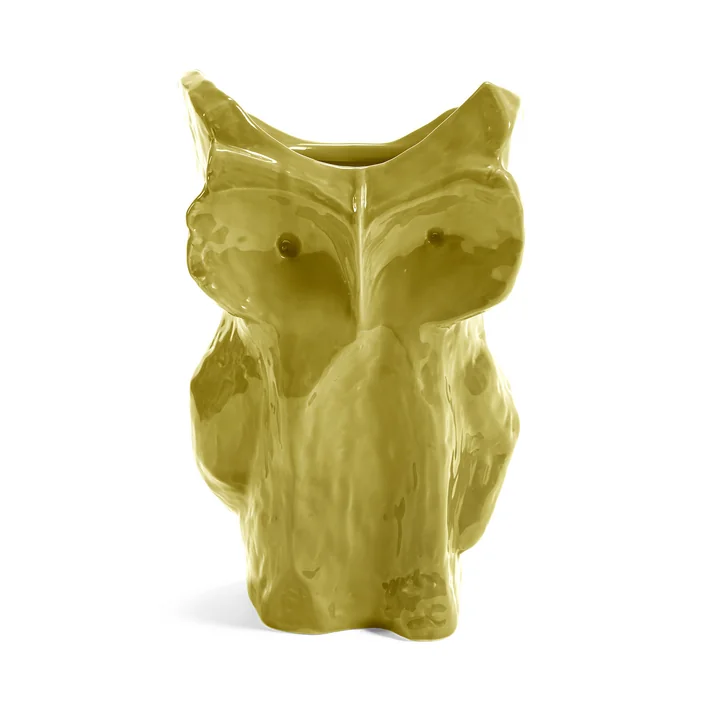 Serax - After Midnight Vase Owl, L, gelb