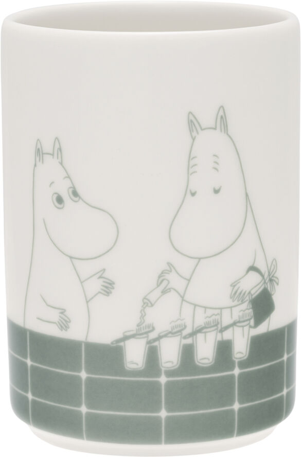 Iittala Moomin Arabia tandbørsteholder, badetid Multifarvet
