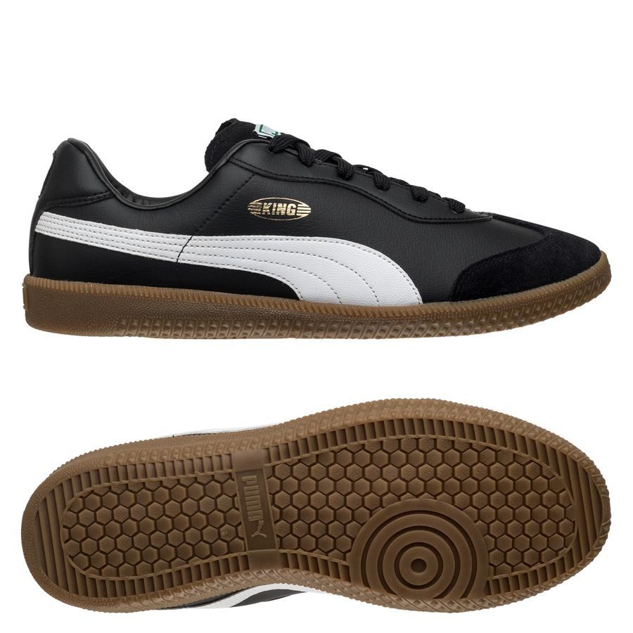PUMA King 21 IT - Noir/Blanc