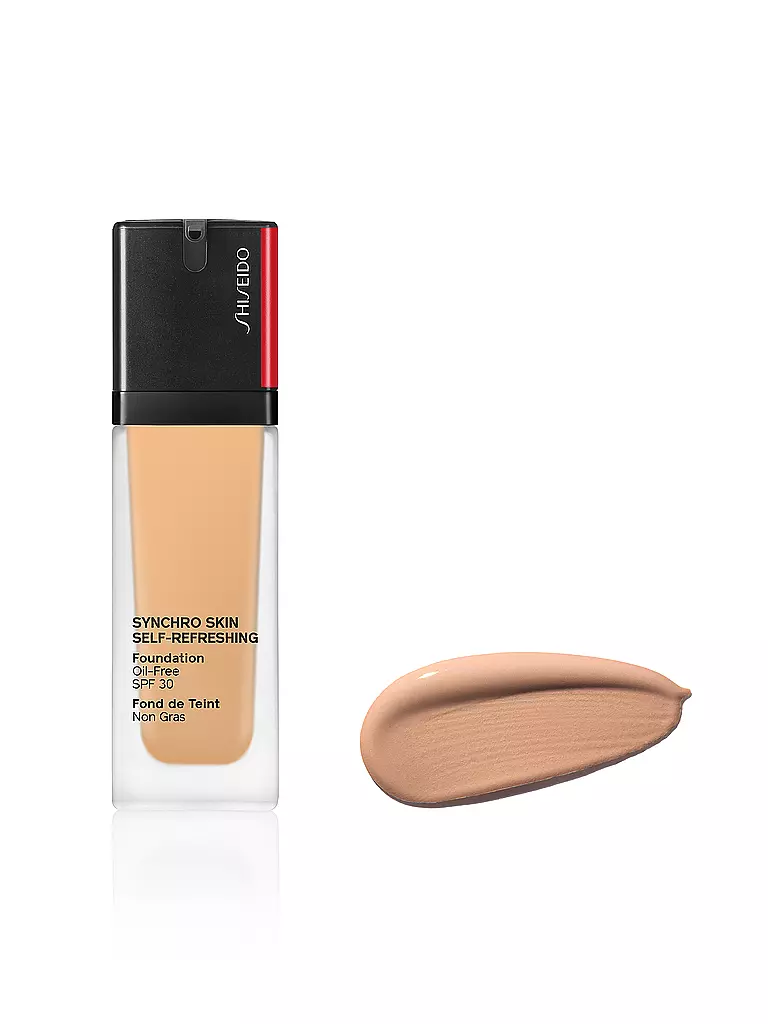 SHISEIDO Synchro Skin Self-Refreshing Foundation SPF30 (350 Maple) beige