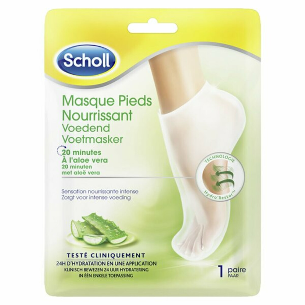 Scholl Voetmasker Expert Care Aloe Vera1 paar