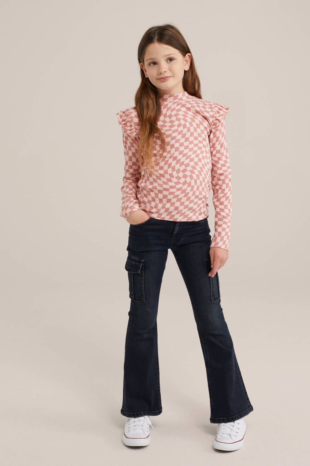 WE Fashion gebloemde longsleeve