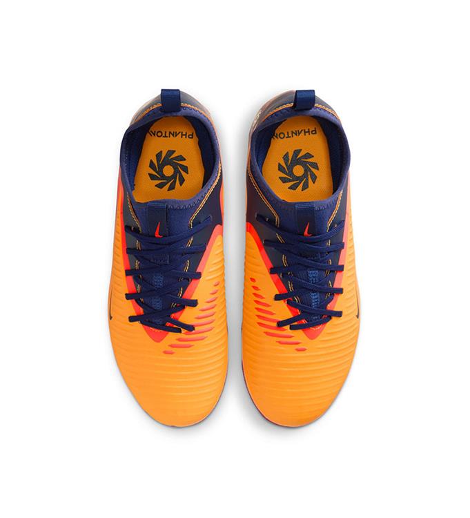 Nike JR PHANTOM 6 LOW ACAD FG/MG EH HQ2032-800 LASER-ORANGE-LEMON-VENOM-BLUE