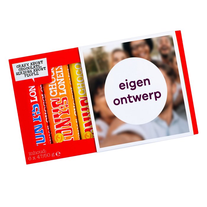 Tony’s Chocolonely | Proeverijtje | Eigen ontwerp | 300g