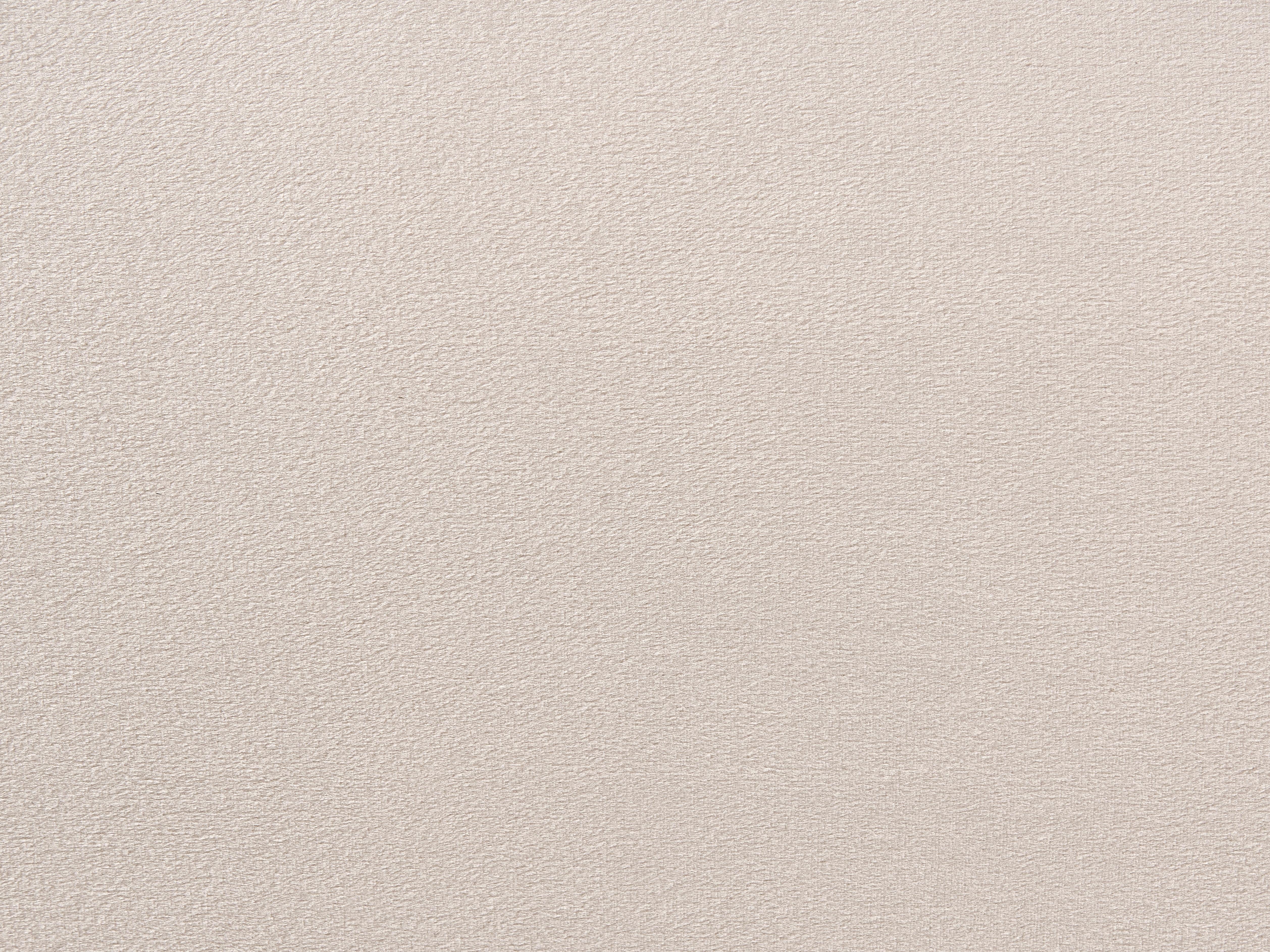 Bed Fluweel LESSAY 180 x 200 cm Lichtbeige