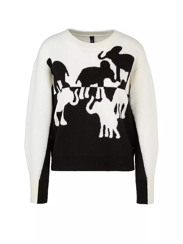 MARC CAIN Pullover schwarz