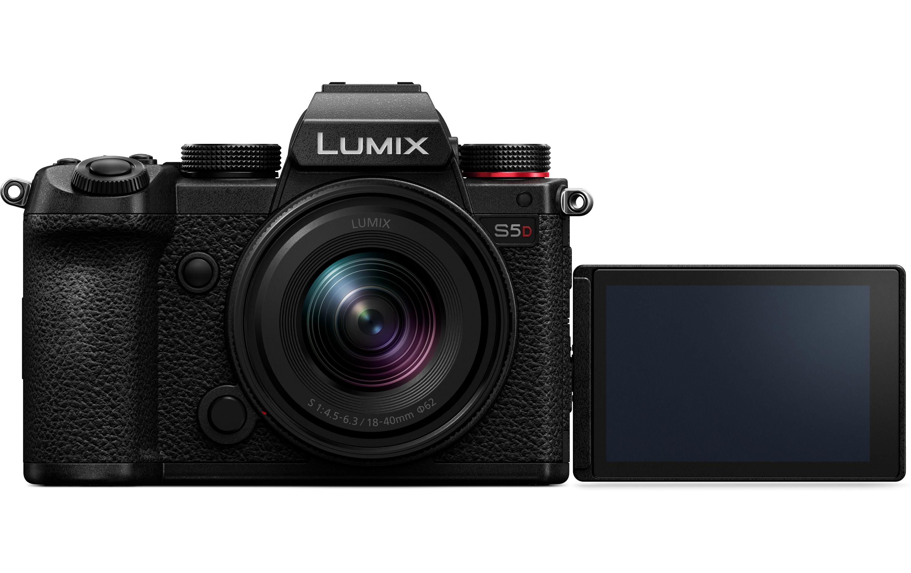 Fotokamera Lumix S5D Kit Lumix S 18-40 mm F/4.5-6.3<br>Spiegellose Vollformatkamera inklusive Objektiv