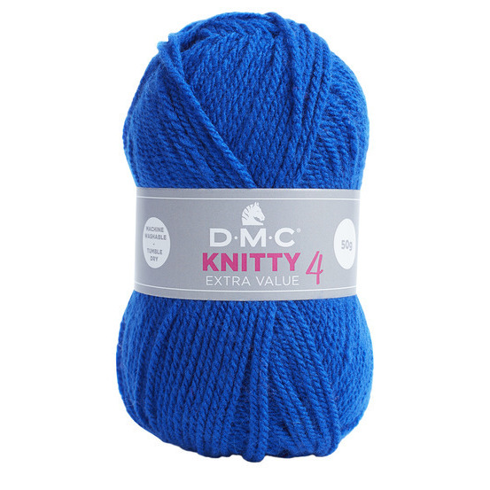 Pelote de laine 979 bleu foncé : 140m