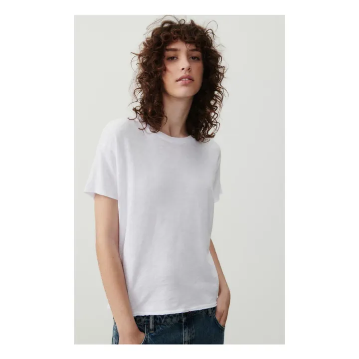 American Vintage T-shirt Ample Sonoma | Blanc