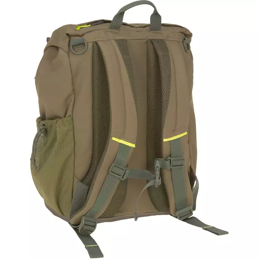LÄSSIG Wickelrucksack Outdoor Backpack olive