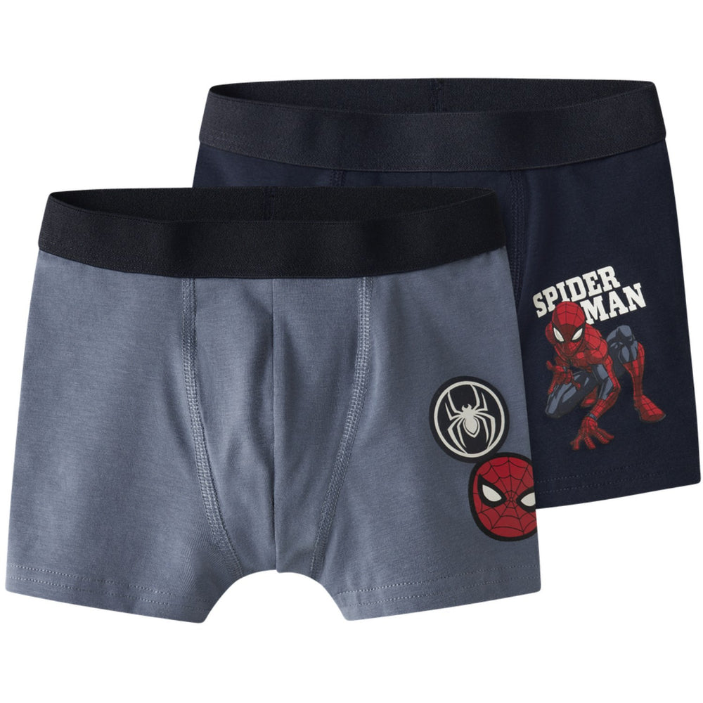 Køb Name It Navy Blazer Nmmovile Spiderman 2-Pak Boxer Mar