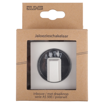 Jung AS500 Jaloezieschakelaar Wit