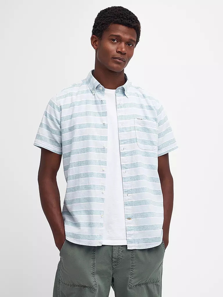 BARBOUR Hemd Tailored Fit  mint