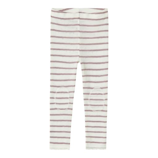 Name It Wang Wool Needle Leggings, Snow White Purple Dove, 98 cm