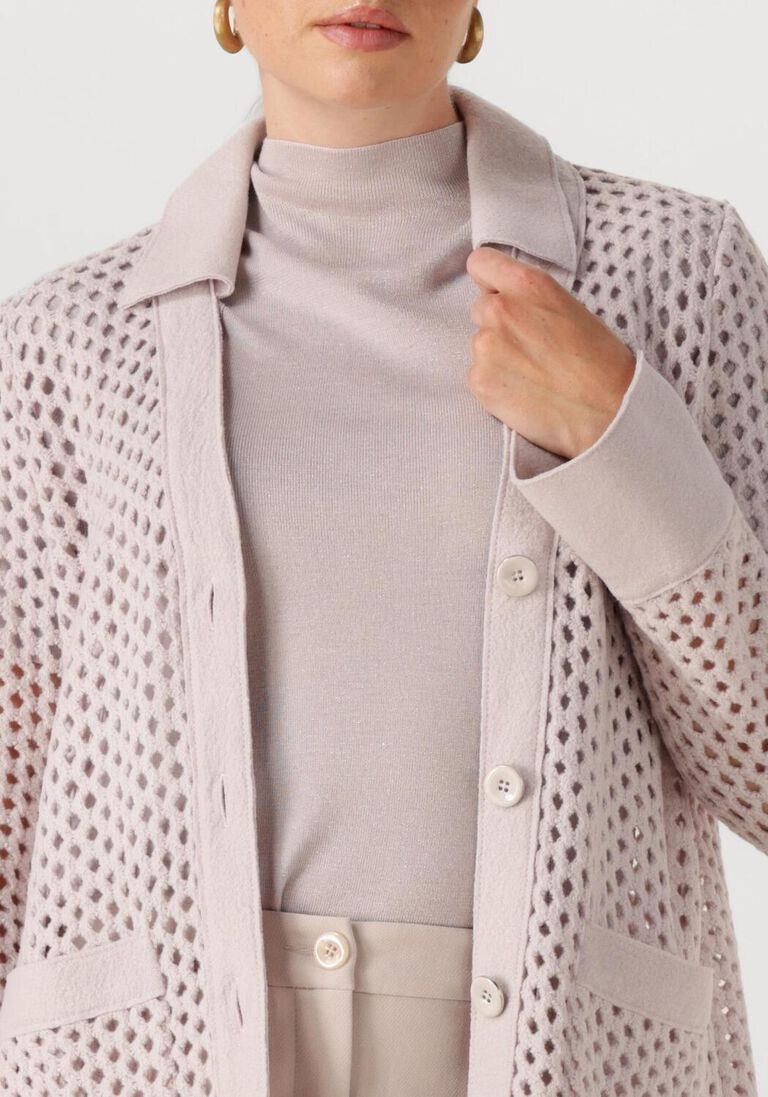 creme marc cain collection vest zc 39.03 m17