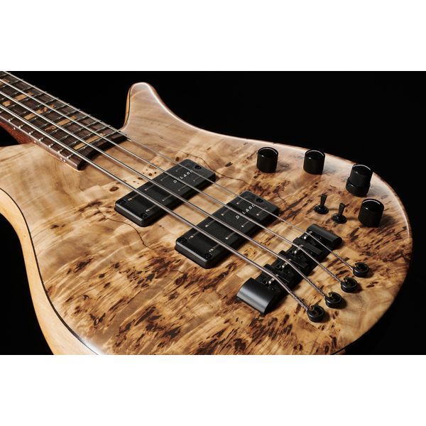 Franz Bassguitars Sirius 4 DC Poplar Burl