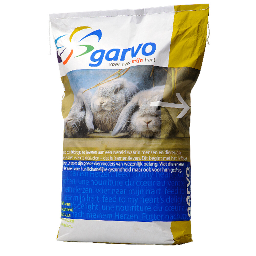 Garvo Konijnenvoer Alfabrok Junior 20 kg