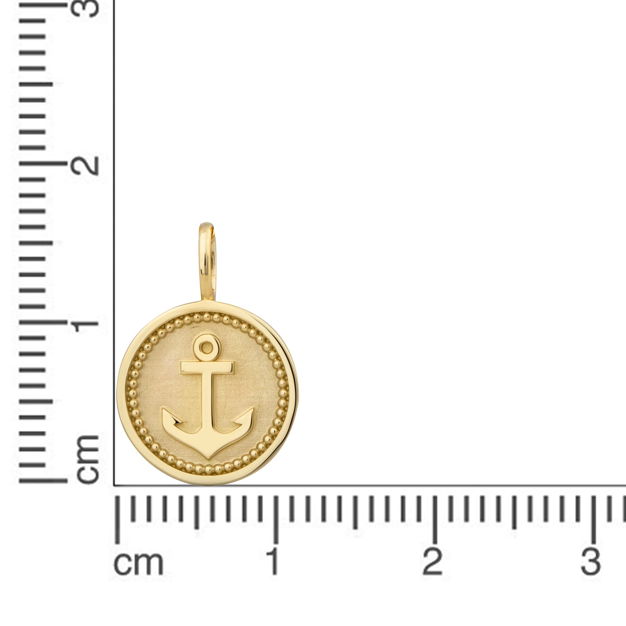Orolino Anhänger Gold 375 mit Anker-Motiv