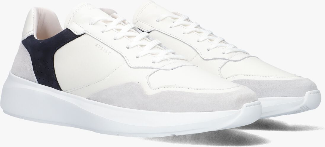 witte nubikk lage sneakers rock road wave