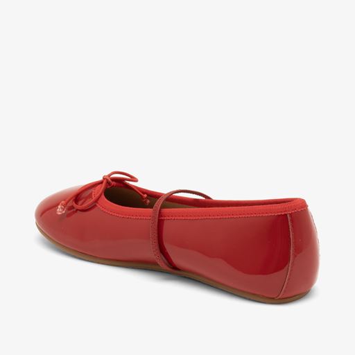 bisgaard Palma Ballerinasko, Red Patent, 25
