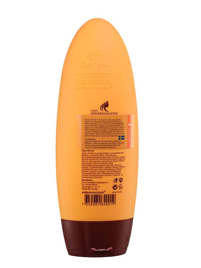 Arganmidas Moroccan Argan Oil Clear Hydrating Shampoo 450ml