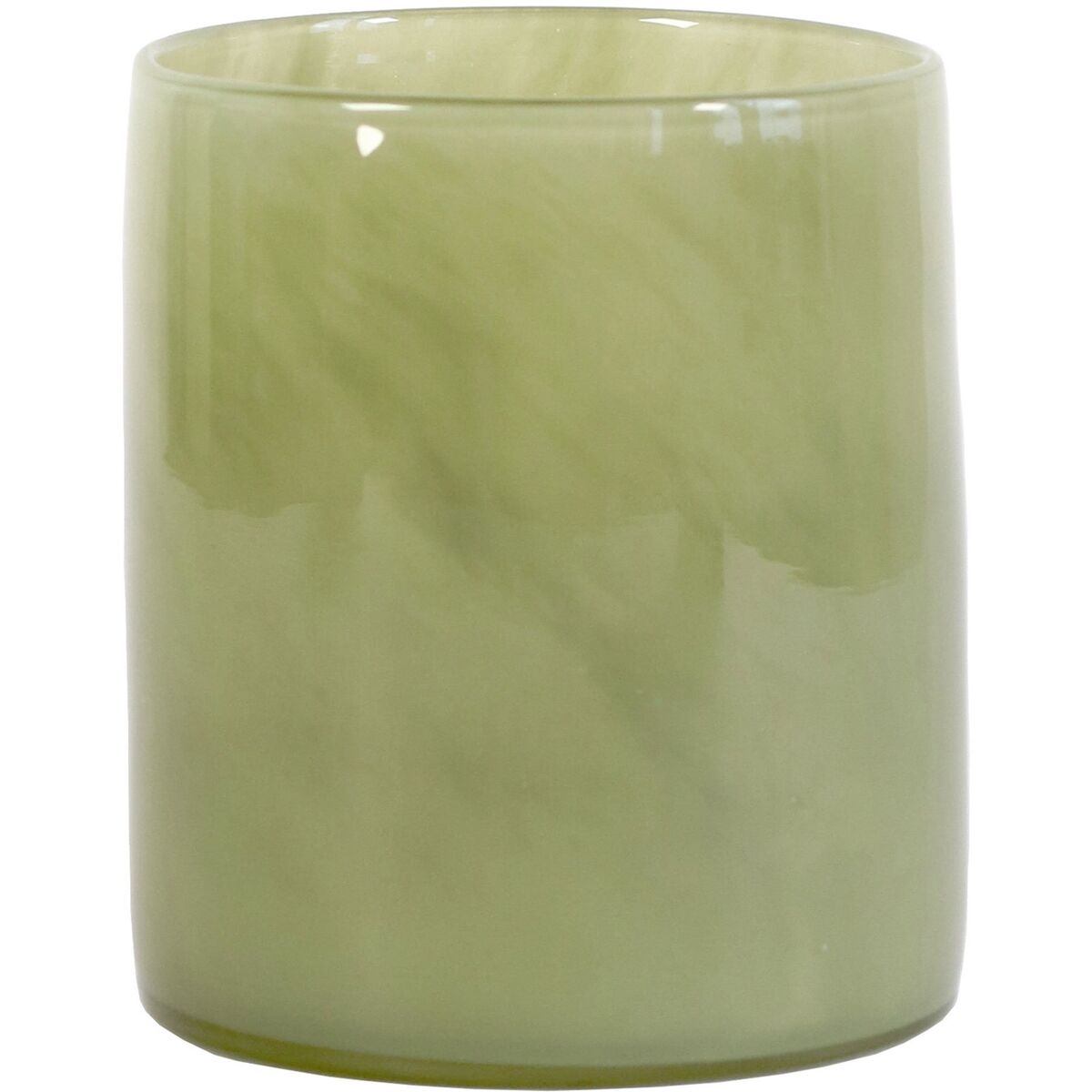Lyric telysglass, olive green, medium
